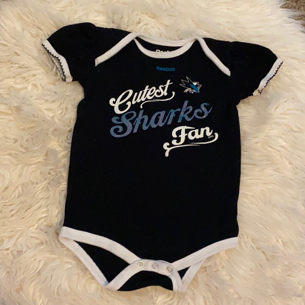 SJ SHARKS onesie
